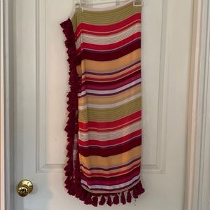 EUC Tularosa swim coverup with tassel detail